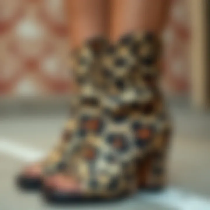 Notable The Allure of Leopard Open Toe Booties: A Comprehensive Analysis
