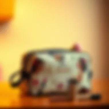 Expressing Individuality Through Makeup Bags Personalized travel makeup bag showcasing unique style