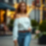 The Allure of the White Off-the-Shoulder Peasant Blouse Introduction