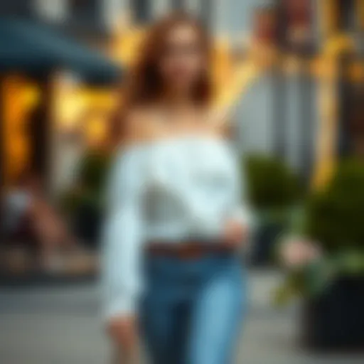 The Allure of the White Off-the-Shoulder Peasant Blouse Introduction