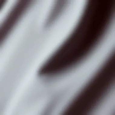 Close-up of fabric texture showcasing the elasticity and comfort