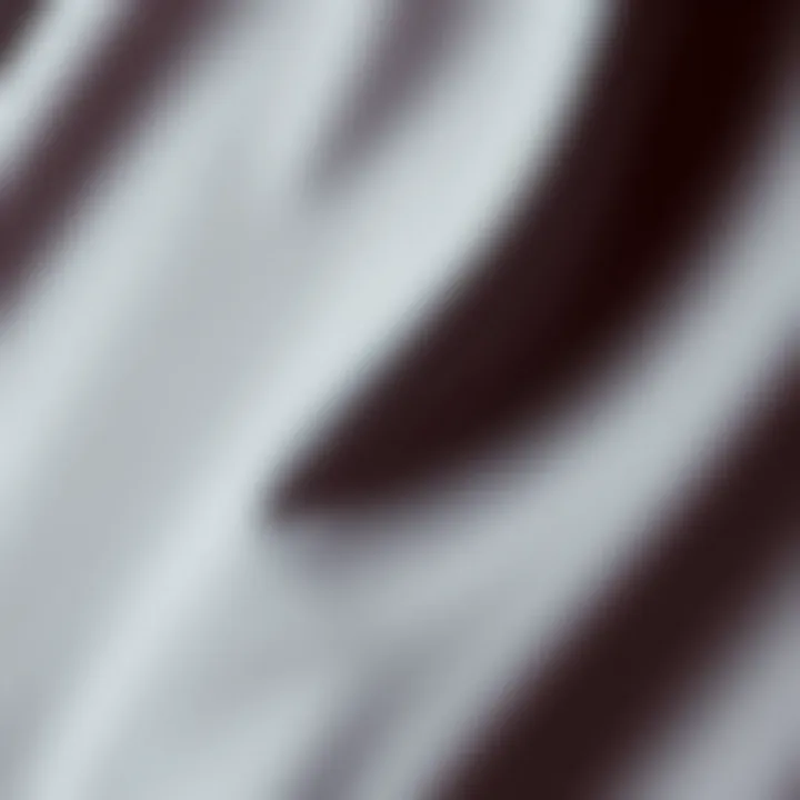 Close-up of fabric texture showcasing the elasticity and comfort