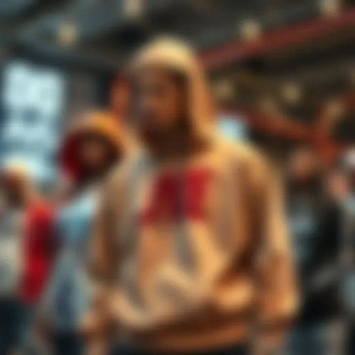 An array showcasing diverse styles of 3XL graphic hoodies