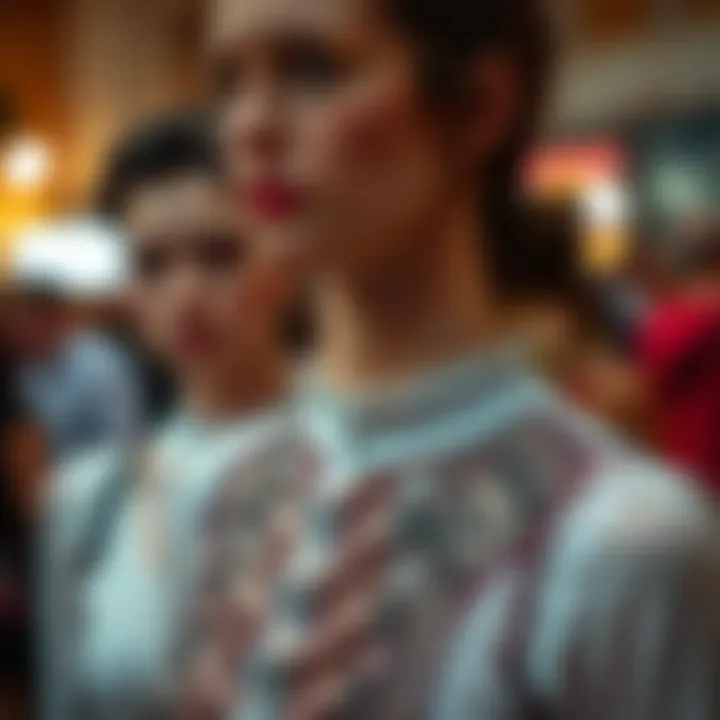 Lace Front Laces and Personal Expression Fashion models displaying lace front laces as a form of personal expression.