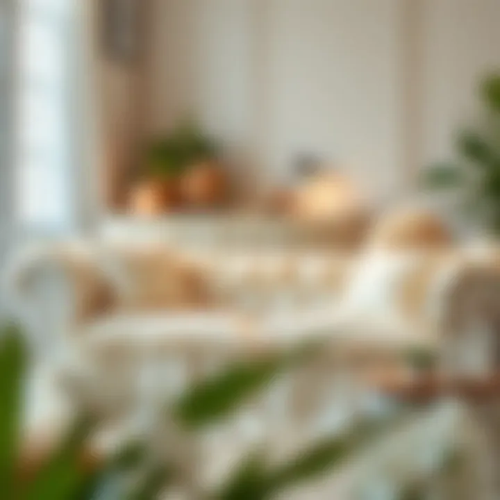 Styles of Ruffled Couch Covers Various styles of ruffled couch covers displayed