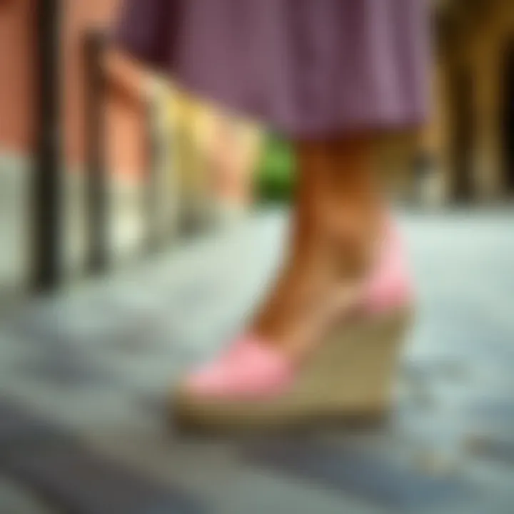 Historical images showcasing the evolution of espadrilles