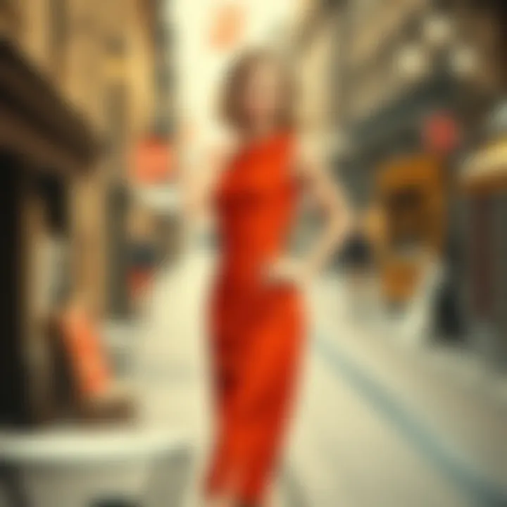 Vintage Advertisement for Pencil Dress Vintage advertisement promoting the 1950s pencil dress