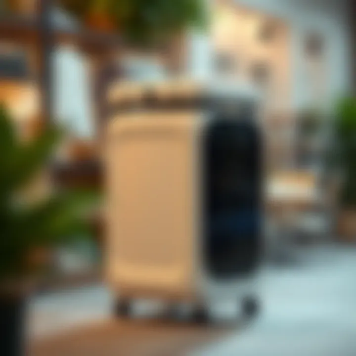 Stylish portable dryer with modern design