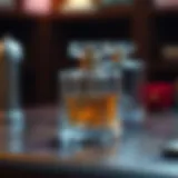 Intricate Design of a Travel Perfume Holder Elegant travel perfume holder showcasing intricate design