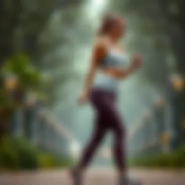 The Benefits of Tummy Control Leggings for Fitness Illustration of the benefits of tummy control leggings during exercise