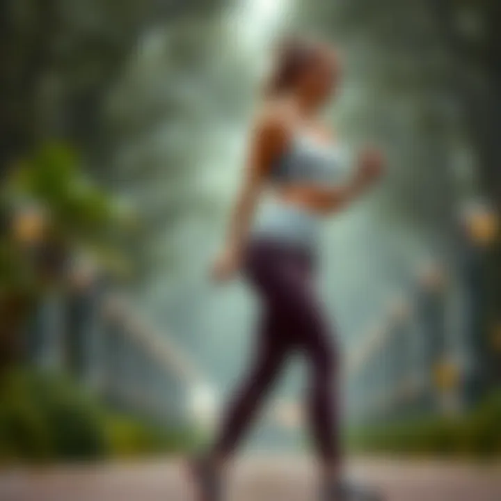 The Benefits of Tummy Control Leggings for Fitness Illustration of the benefits of tummy control leggings during exercise