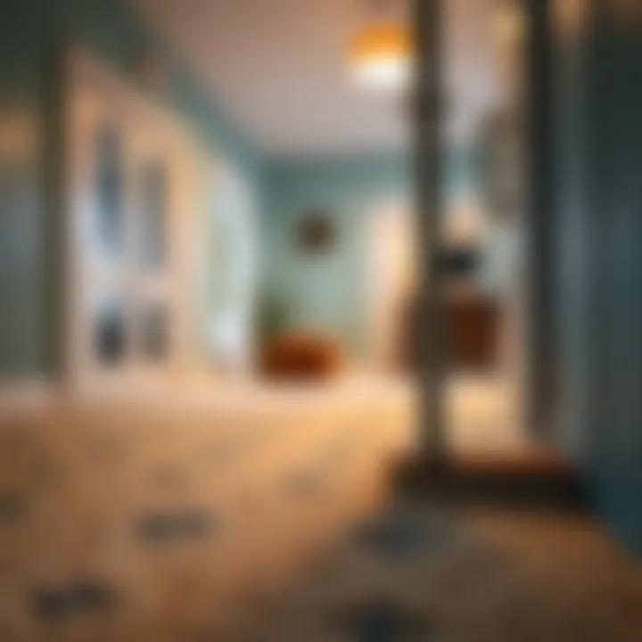 Comparison of various under door draft stoppers for carpets