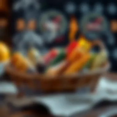 Grilled Vegetables Masterpiece Perfectly grilled vegetables in a basket with smoke and flames