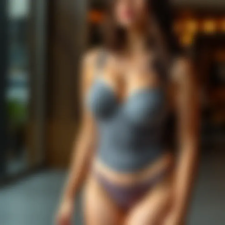 Embracing Body Positivity in Shapewear Artistic representation of body positivity with modern shapewear styles